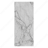 OPUS GREY 120x278cm grey marble look tile with delicate veining and a sleek glossy finish. A premium large format tile for modern interiors.

