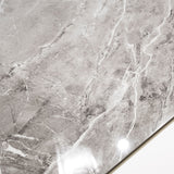 Opel Gris glossy porcelain tile 60x120cm with 9mm thickness features elegant grey tones, refined surface texture and luxurious polished finish.