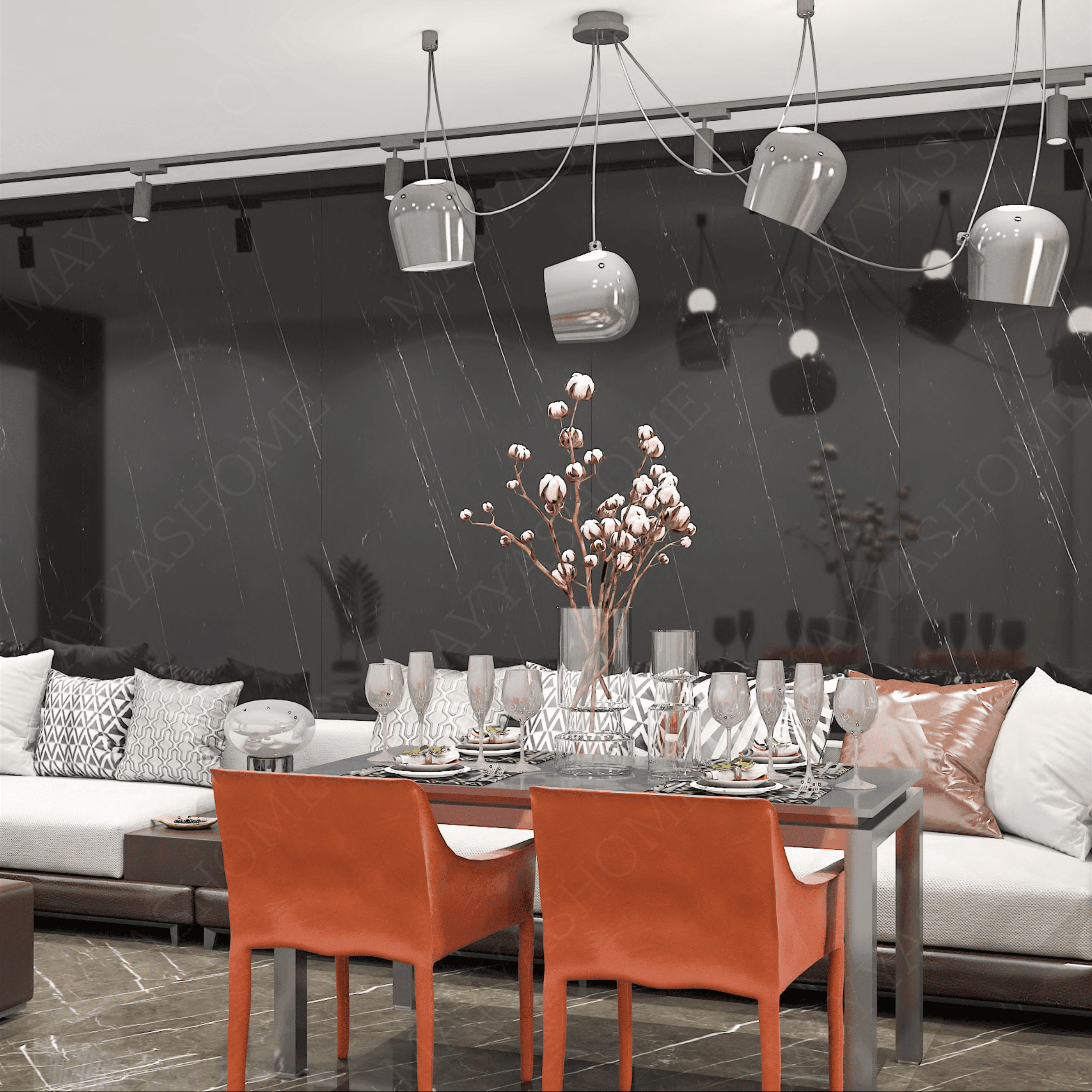 Opium_Black_120x240cm_glossy_tile_with_deep_tones_and_a_mirror-like_finish._Perfect_for_creating_bold_elegant_and_luxurious_interior_spaces.