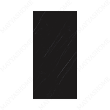 Opium Black 120x240cm glossy tile with deep tones and a mirror-like finish. Perfect for creating bold, elegant, and luxurious interior spaces.