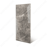 Pitera Grey porcelain tile 60x120cm 9mm thickness, grey marble look design, durable porcelain tile ideal for modern floors and walls.