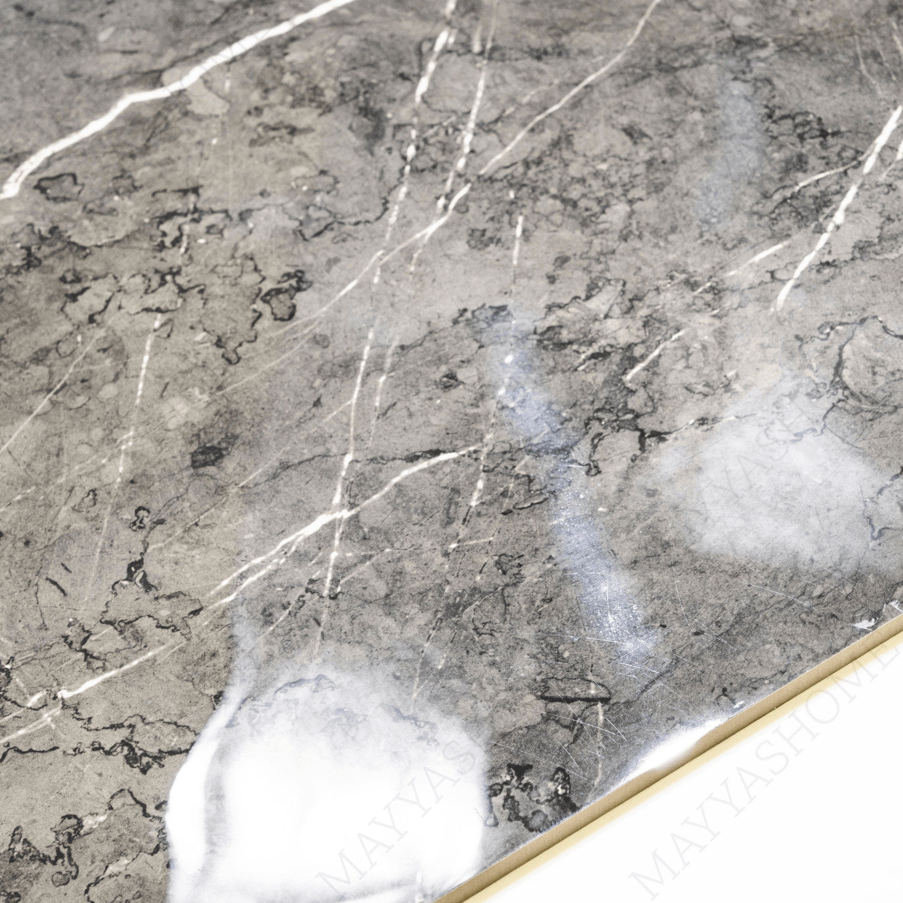 Pitera Grey porcelain tile 60x120cm 9mm thickness, grey marble look design, durable porcelain tile ideal for modern floors and walls.