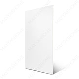 Plain White porcelain tile 60x120cm 9mm thick offers a clean minimalist look with strong porcelain performance for modern floor and wall designs.