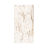  Platina Gold 120x240cm glossy tile with radiant golden tones and seamless finish. A luxurious design choice for modern and elegant interiors.