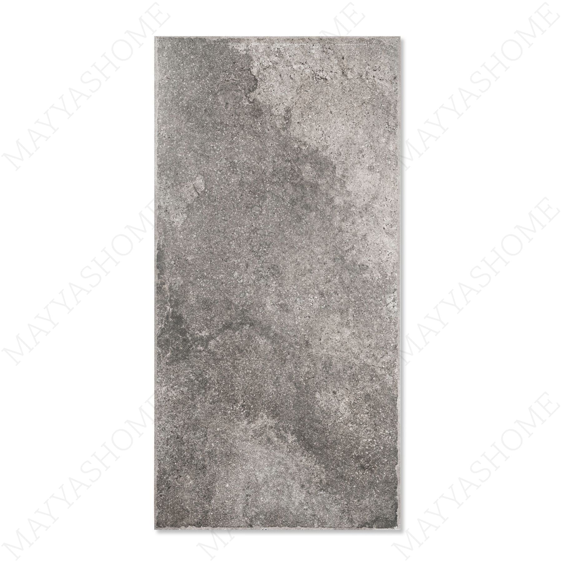 Portland Nero Edge matte cement effect porcelain tile 60x120cm 9mm delivers deep charcoal tones, modern texture, and durable performance for floors and walls.