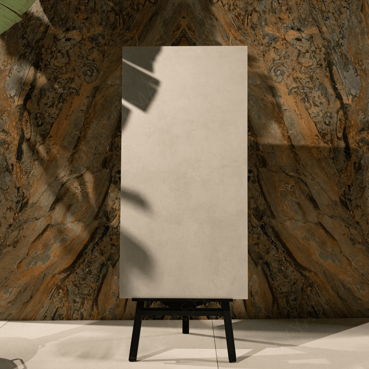 Regalia White porcelain tile 60x120cm with 9mm thickness features a luxury marble look, durable porcelain body, premium finish for floors and walls.