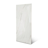 Ronda Brown glossy marble effect porcelain tile 60x120cm with 9mm thickness features warm brown tones, elegant veining and polished finish.