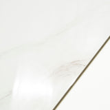 Ronda Brown glossy marble effect porcelain tile 60x120cm with 9mm thickness features warm brown tones, elegant veining and polished finish.