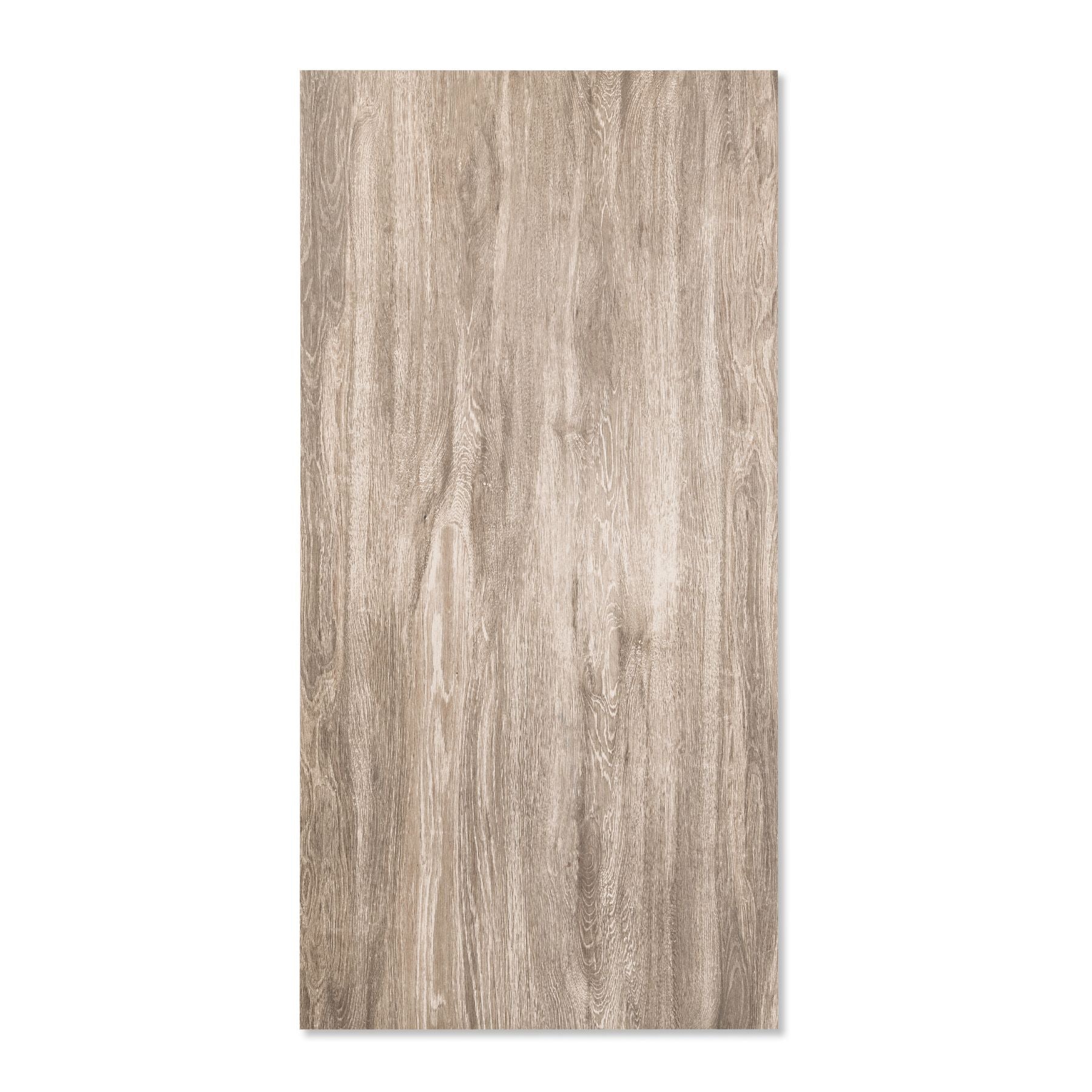 Roverwood Brown matt porcelain tile 60x120cm x 2mm featuring a natural wood look surface. Durable large format tile ideal for stylish floors and interior walls.