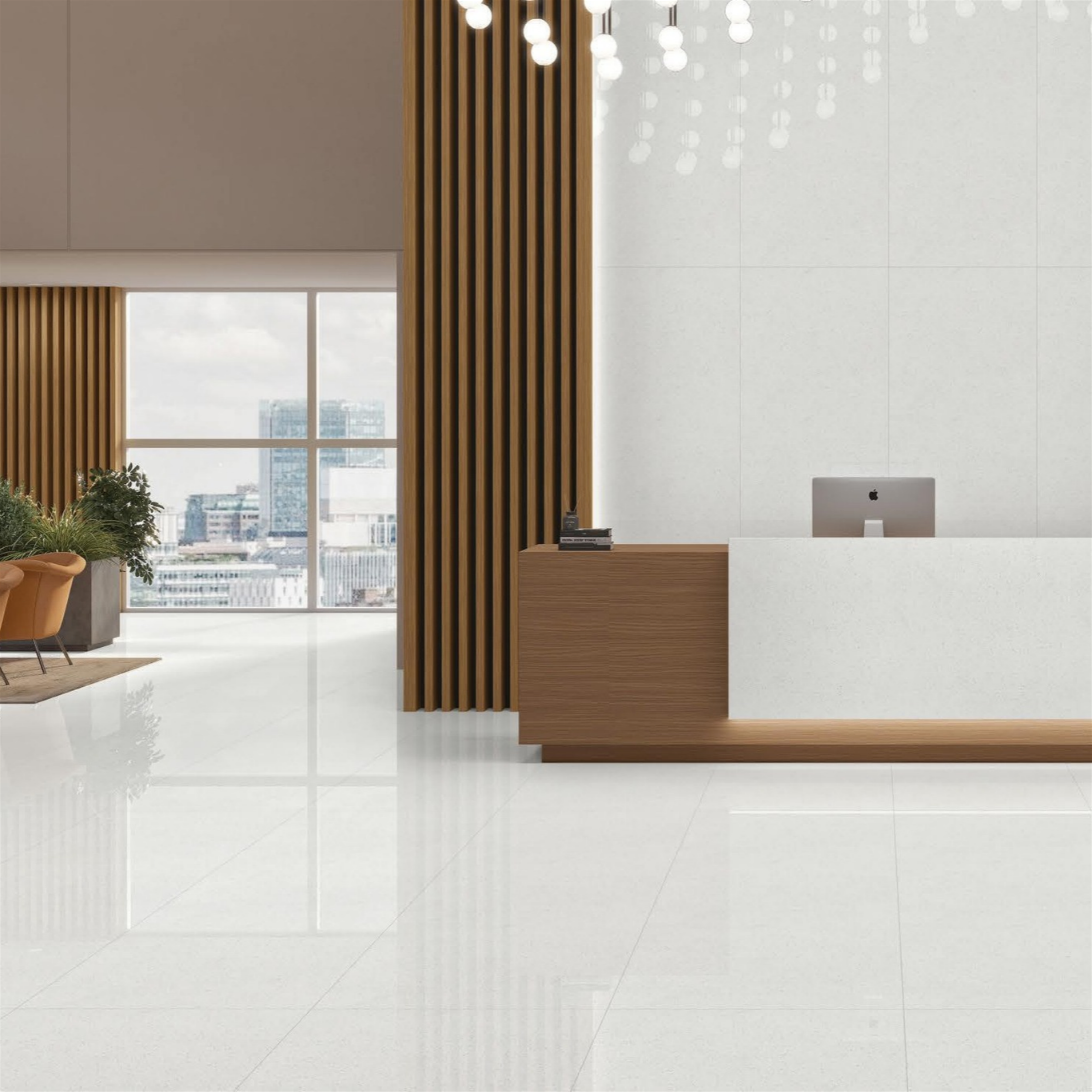 SAGA Royal Pebble fullbody porcelain tile with elegant pebble design