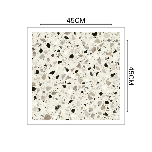 SAUDI Matt Porcelain Tile 45x45cm – 12MM Thick Natural Stone Look Floor & Wall Tile 1800