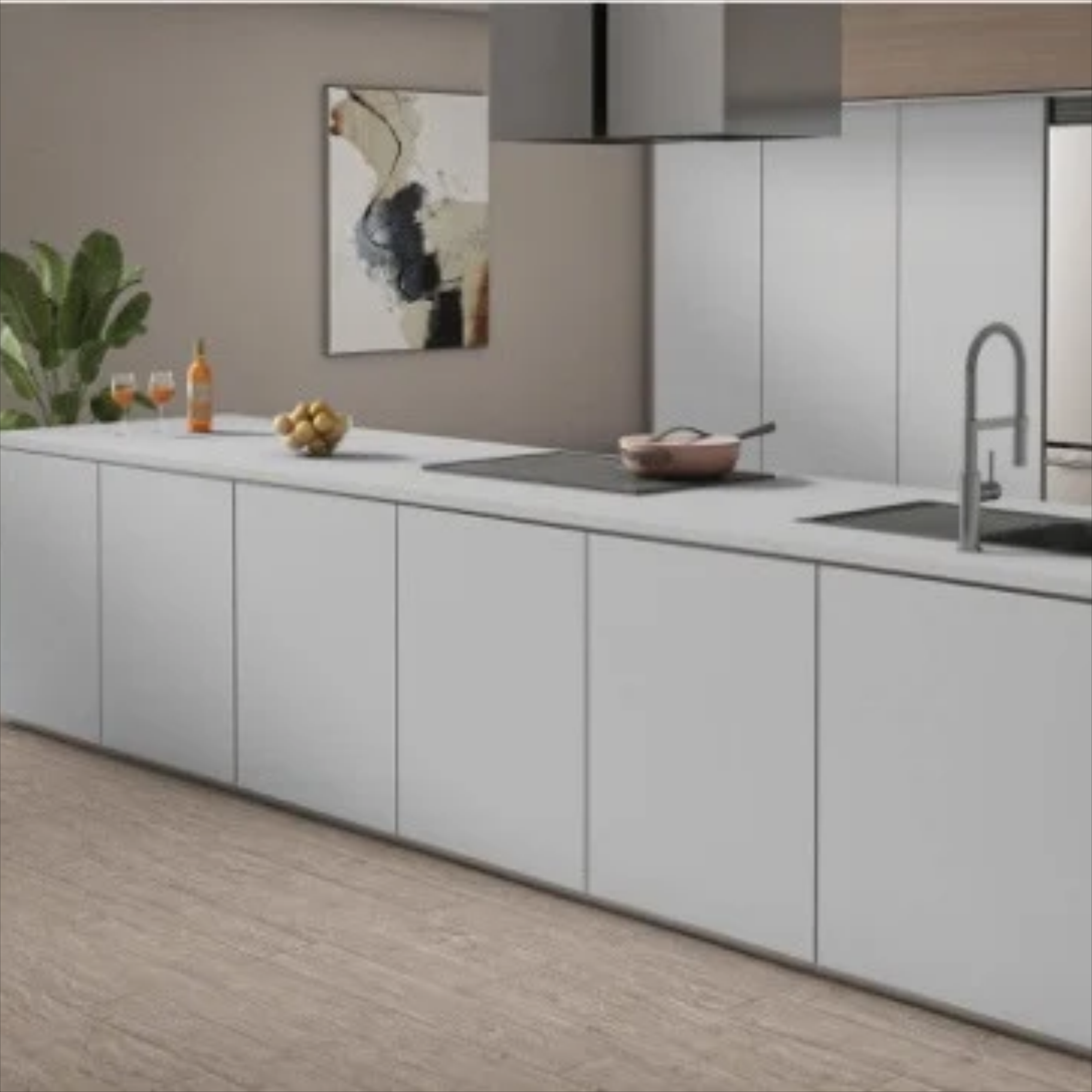 STEEL GREY fullbody porcelain tile with elegant grey design