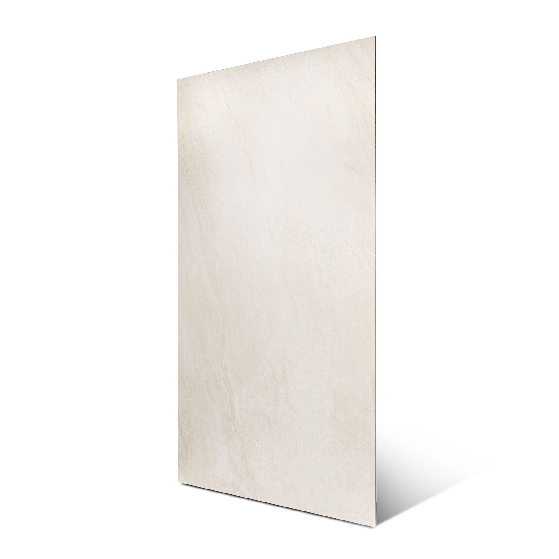 Sense Beige porcelain tile in 60x120cm size featuring soft stone texture, warm beige tones and durable 9mm thickness for walls and floors.