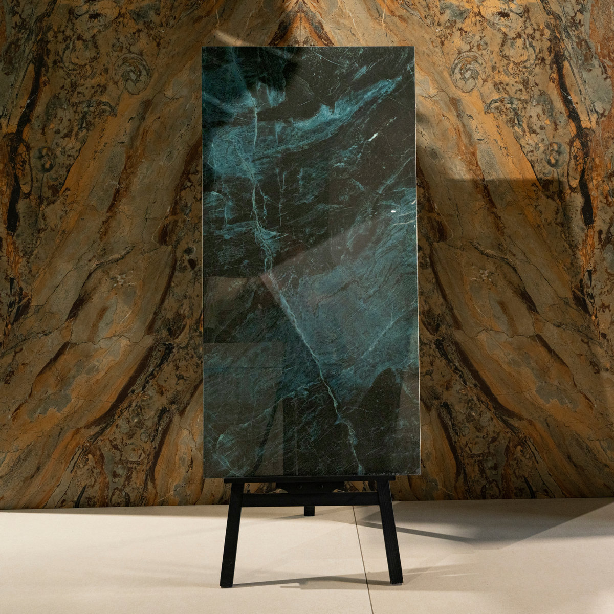 Serina Aqua porcelain tile 60x120cm 9mm thickness, aqua marble look design, durable porcelain, ideal for stylish floors and walls.