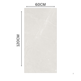 Shop BRIO BIANCO large format porcelain tile 600x1200mm with a matt marble-look finish and 9MM thickness. Durable, scratch-resistant, and perfect for floors and walls. Ideal for modern, glare-free interiors.