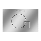 Shop the Premium DotDash Chrome Polished Flush Plate with a modern dual-button design, high-gloss finish, and concealed cistern compatibility.