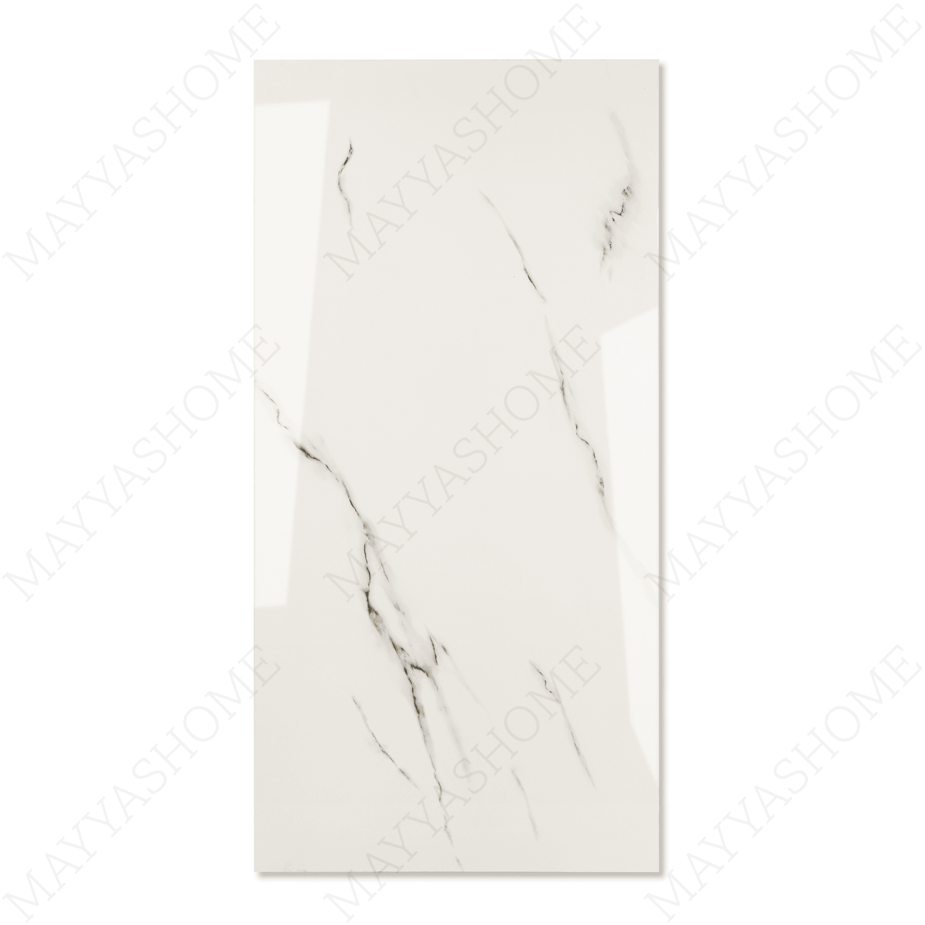 Silver Mist Vein porcelain tile 60x120cm 9mm thickness, light grey marble look design, durable porcelain tile for modern floors and walls.