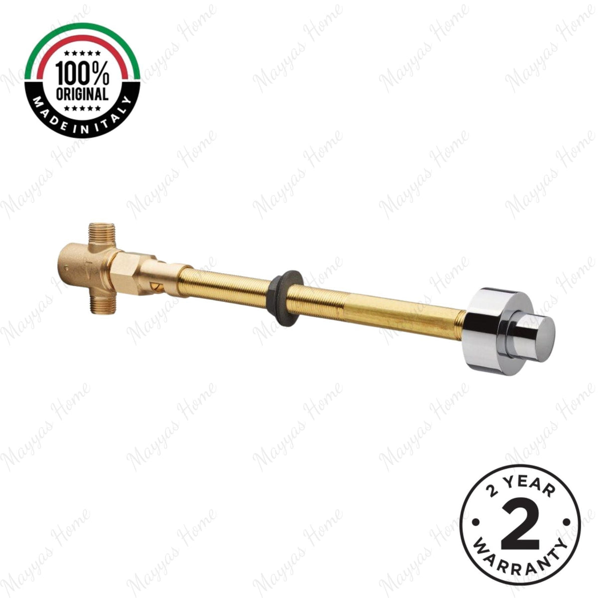 Single-water timed push-button tap with wall-mounted installation and G1/2 male connection. Ideal for commercial, healthcare and public washrooms in UAE.