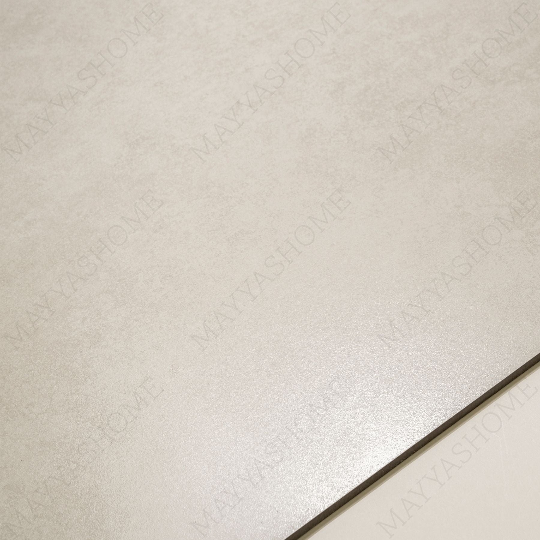 Solid Bianco matt porcelain tile 60x120cm with 9mm thickness features clean white surface, smooth texture and elegant natural matte finish.