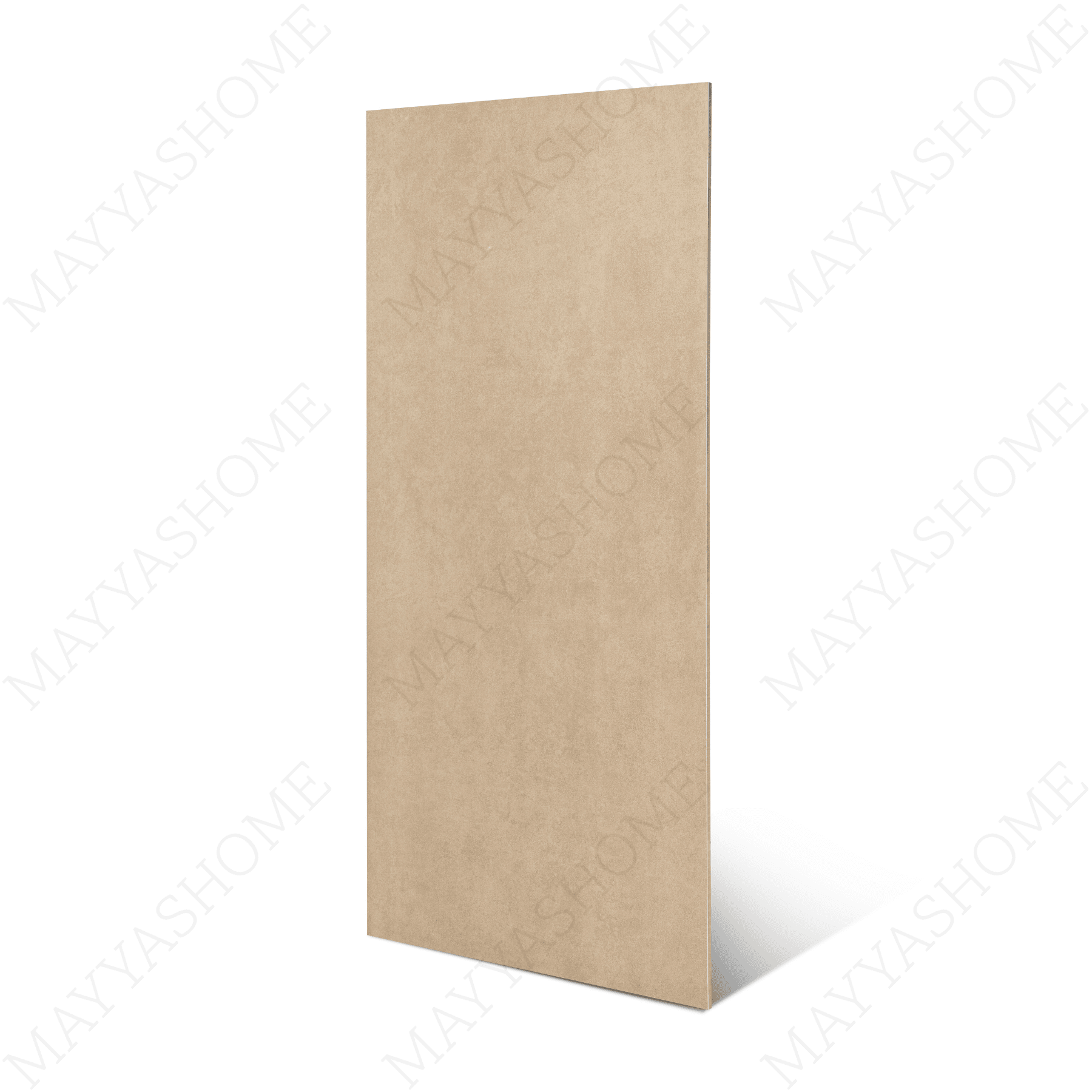Solid Biscuit porcelain tile 60x120cm 9mm thickness, beige solid matte design, durable porcelain tile ideal for modern floors and walls.