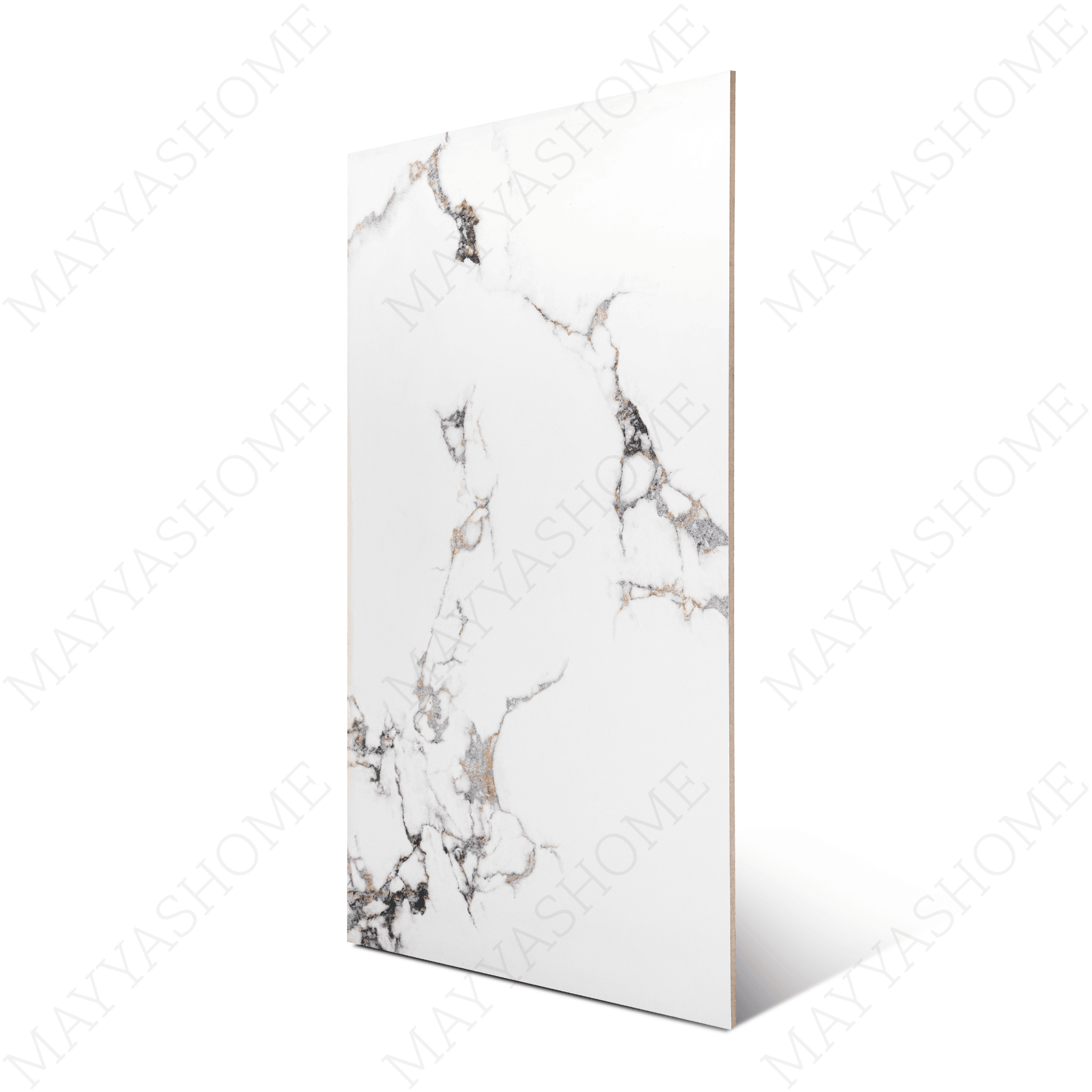 Statuario Vistota porcelain tile 60x120cm with 9mm thickness, Italian marble look, durable porcelain, ideal for floors and walls.