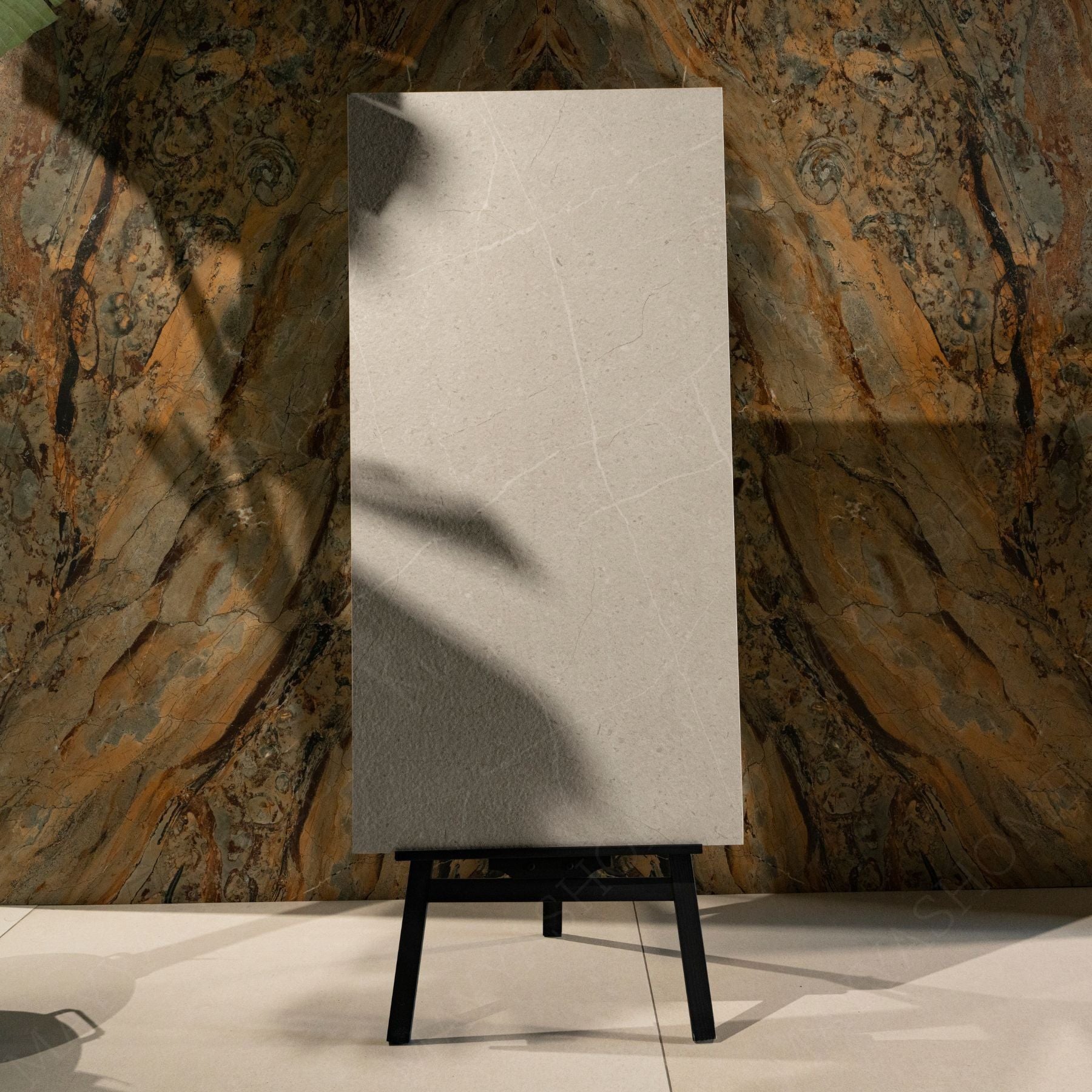 Symphony Bianco matte marble effect porcelain tile 60x120cm 9mm offers soft white tones, refined texture, and durable performance for floors and walls.