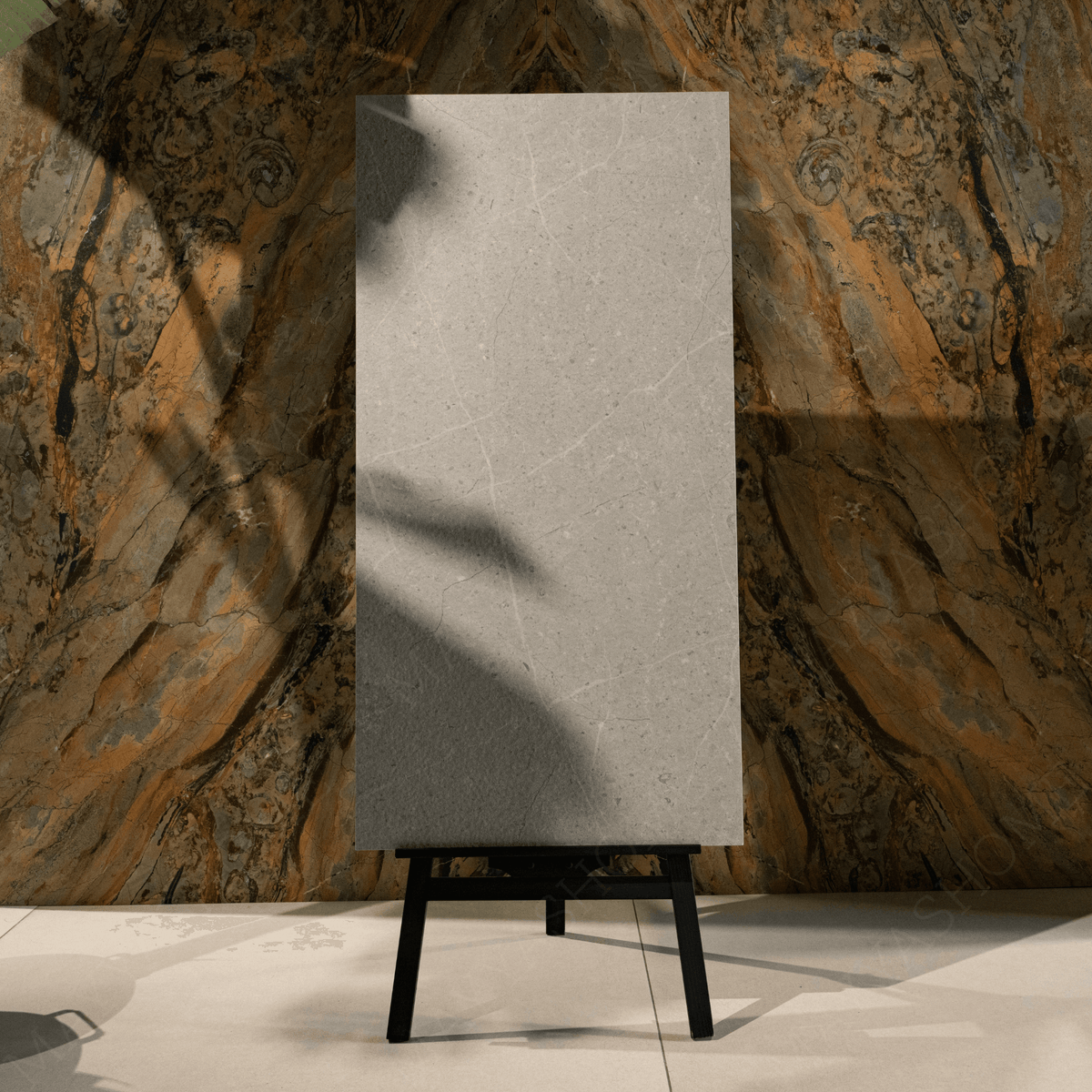 Symphony Silver porcelain tile 60x60cm with 9mm thickness, marble-inspired design, durable porcelain, perfect for floors and walls.