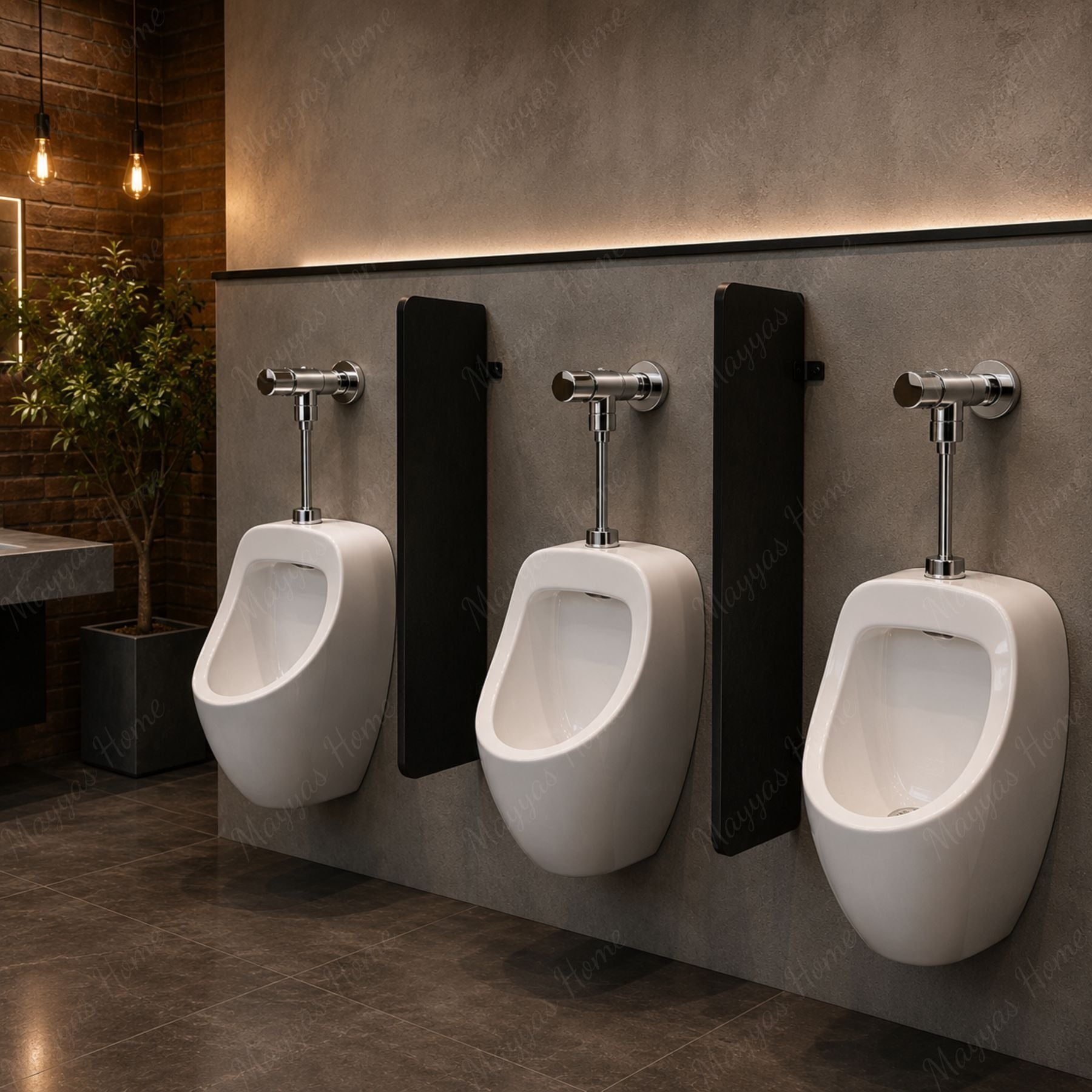 Telescopic timed urinal tap with 4–6 second flush, push-button control and anti-vandal protection. Ideal for commercial and public washrooms across UAE.