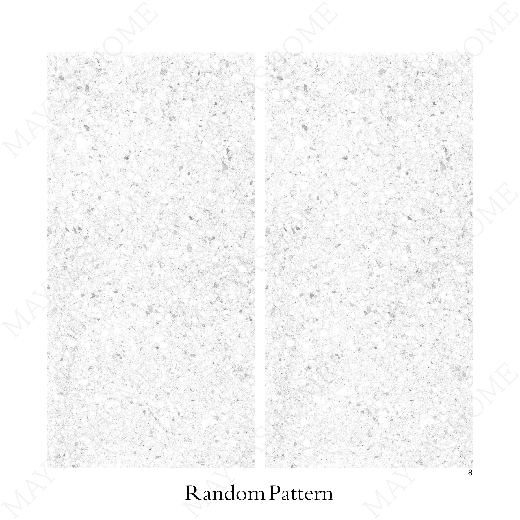 Terrazo Bianco 60x120cm porcelain tile, 20mm thick with R11 rough matt finish. Elegant terrazzo look, ideal for outdoor and high-traffic spaces.