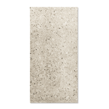 Terrazo Crema porcelain tile 60x120cm 20mm thickness, terrazzo look design, durable porcelain tile for indoor and outdoor floors.