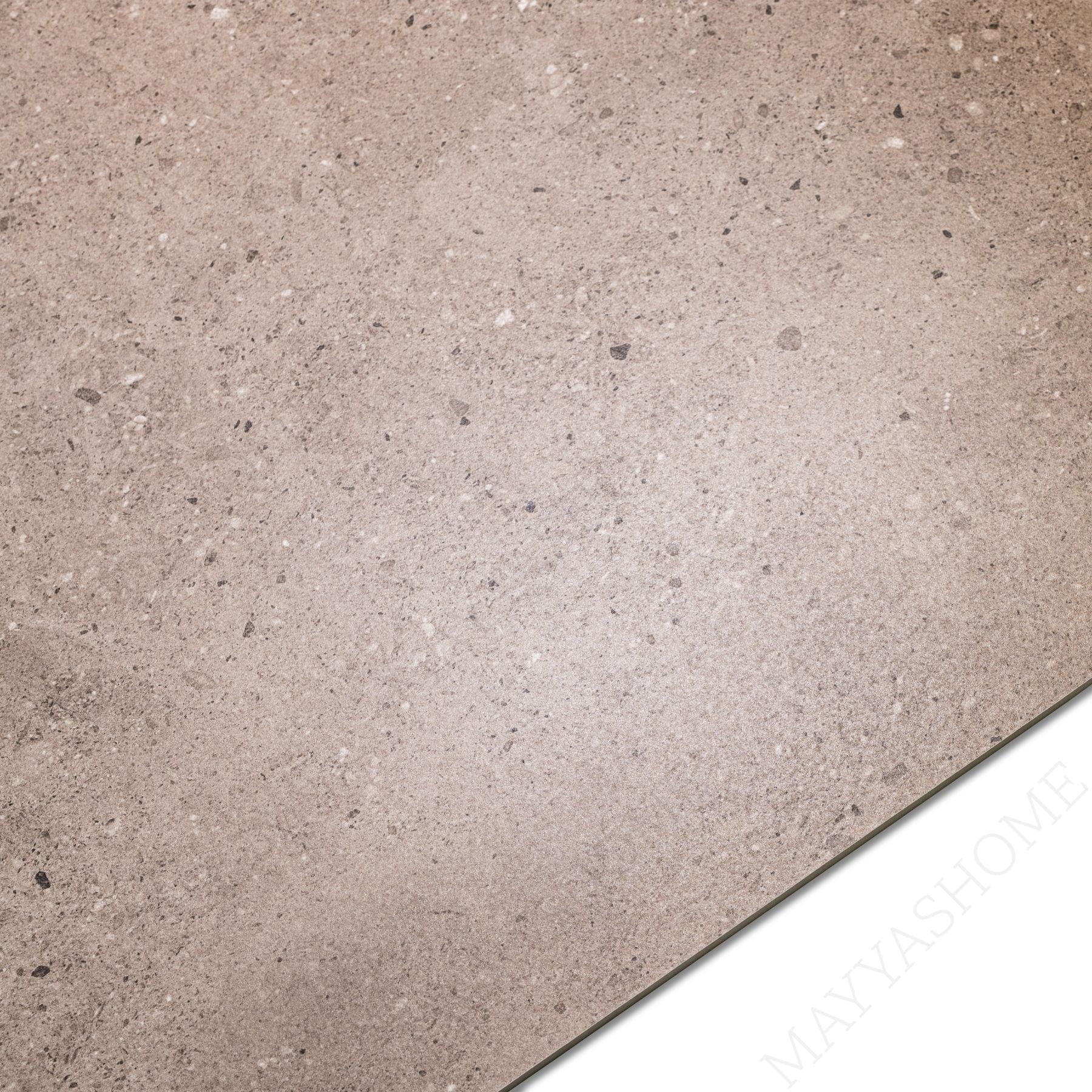 Thomas Brown porcelain tile 60x120cm 9mm thick delivers a warm stone look with durable porcelain performance for floors and walls in modern interiors. 3