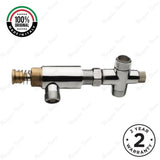 Timed pre-mixer faucet with push-button control, front installation and anti-vandal system. Ideal for commercial, healthcare and public washrooms in UAE.