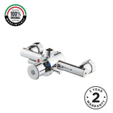 Timed shower mixer tap with 15–25 second push-button control and anti-vandal design. Ideal for UAE commercial, hospitality, healthcare and public facilities.