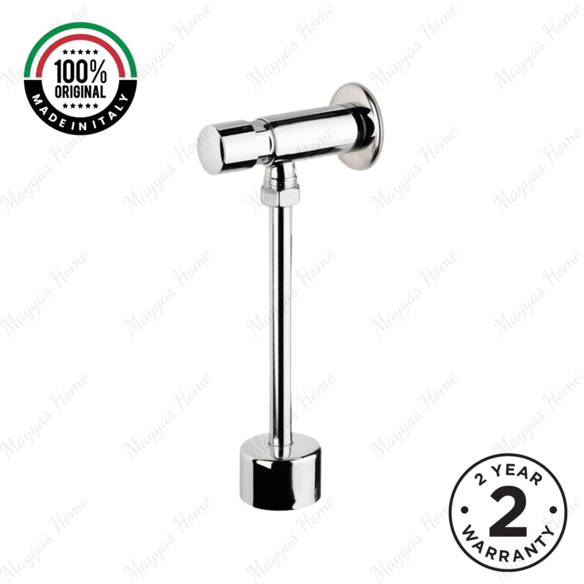 Timed urinal tap with drain pipe, bell, push-button control and anti-vandal system. Ideal for commercial, healthcare and public washrooms across UAE.