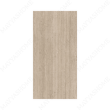 Travertine Beige 120x240cm glossy porcelain tile with warm stone look. Durable 9mm design for elegant floors and walls.