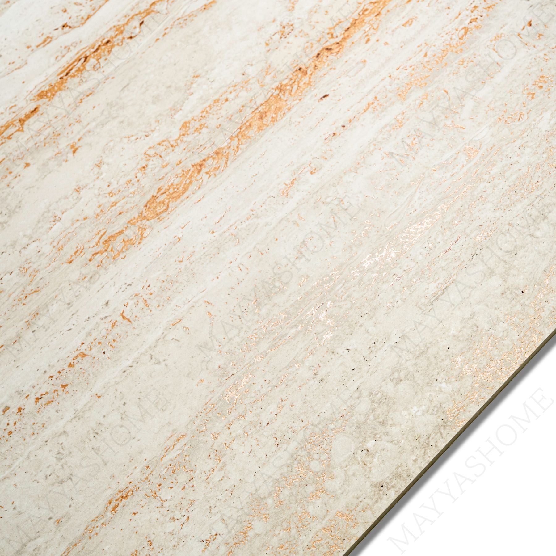 Travertino Crema porcelain tile 60×120cm features a warm cream stone texture with durable porcelain strength, ideal for elegant floors and walls.