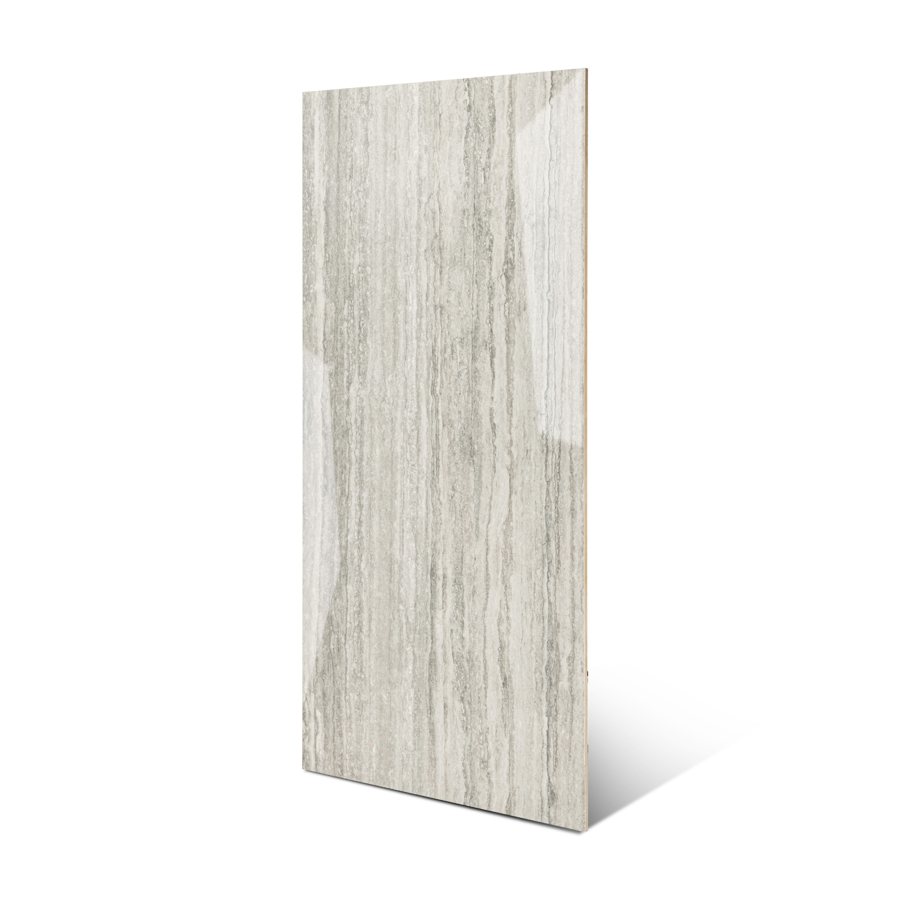 Travertino Grey porcelain tile 60x120cm 9mm thickness, grey travertine marble look, durable porcelain tile for modern floors and walls.