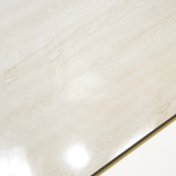 Travertino Mist porcelain tile 60x120cm 9mm thickness, light grey travertine look, durable porcelain tile for modern floors and walls.