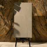 Tribeca Silver porcelain tile 60x120cm with 9mm thickness, stone look finish, durable porcelain, ideal for floors and walls.