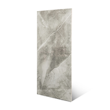 Unica Grey porcelain tile 60x120cm 9mm thickness, marble look design, durable porcelain, ideal for floors and walls in modern interiors.