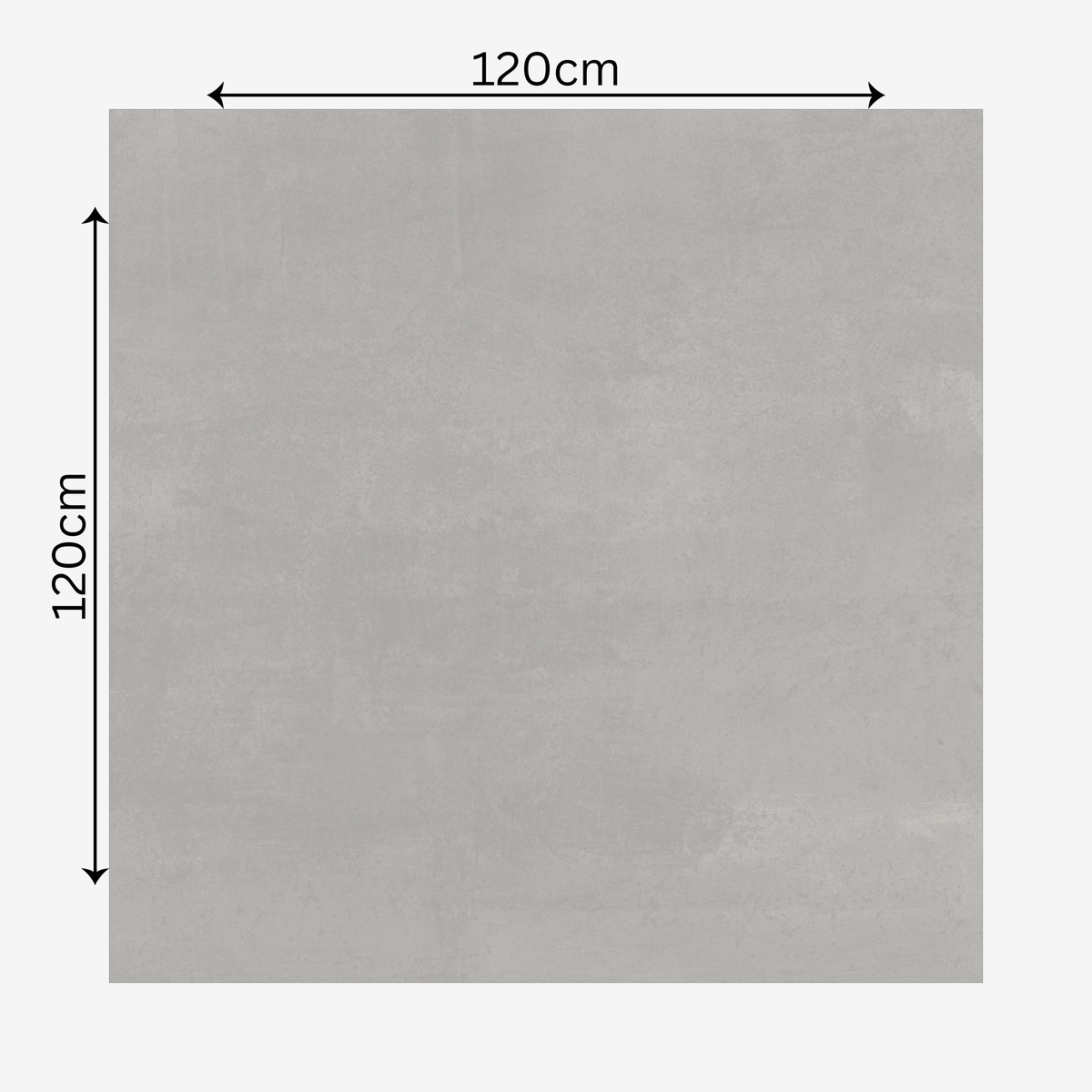Urban Grey 120x120cm matt porcelain tile with subtle texture. Durable, stylish, and ideal for modern floors and walls.