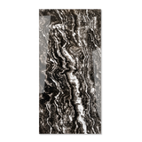 Vercel Black porcelain tile 60x120cm 9mm thickness, black marble look design, durable porcelain tile for modern luxury floors and walls.