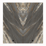 Astrus Grey 160x320cm Book-Match High Glossy Porcelain Slab