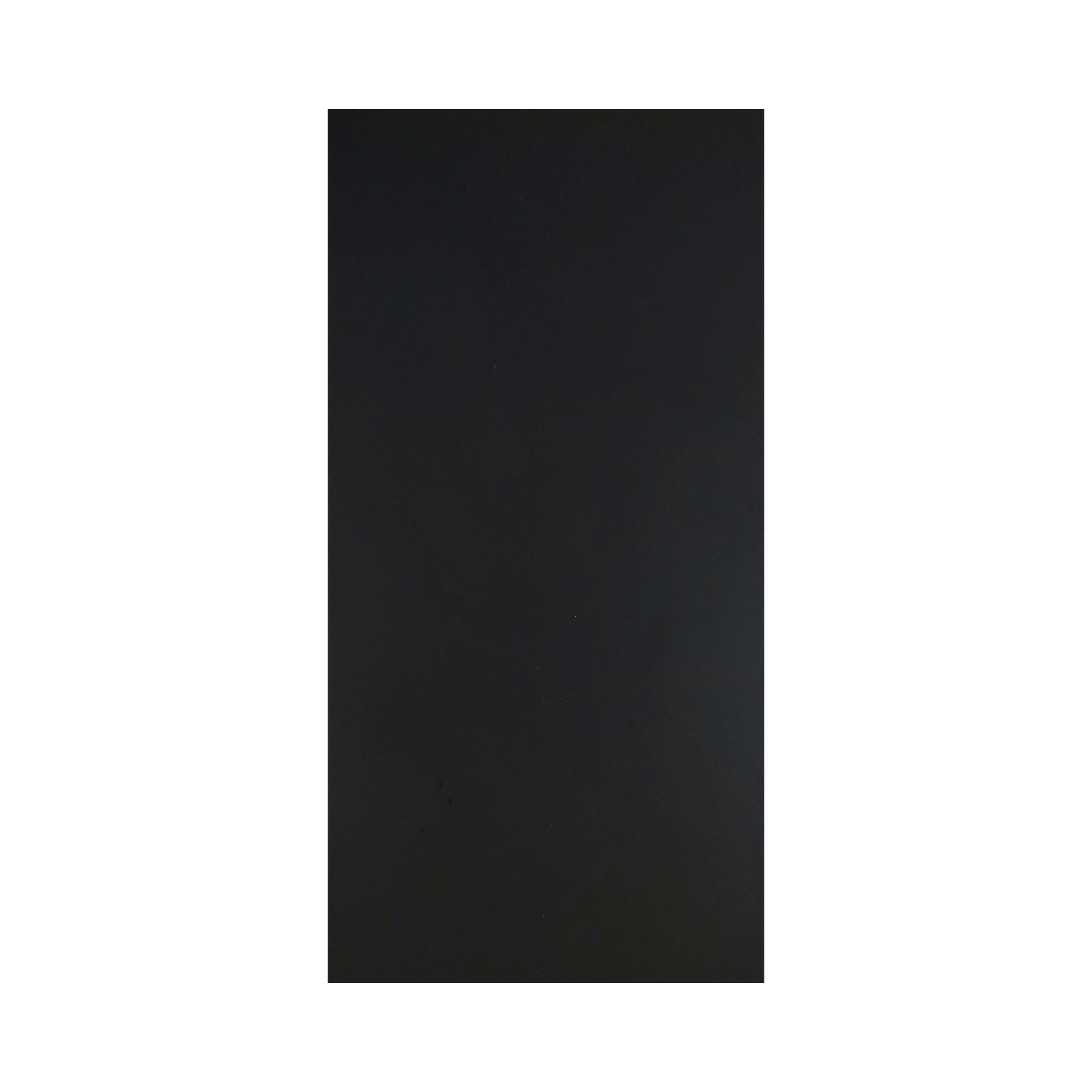 Uni Dark Black 120x240cm matt porcelain tile. Deep black finish with smooth matt surface, 09mm durable porcelain for walls and floors.