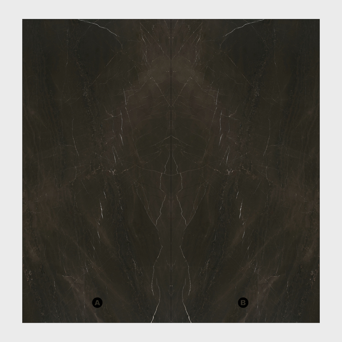 Ferox 160x320cm Book-Match High Glossy Porcelain Slab